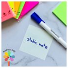 (استیک نوت بدون چسب) استاتیک نوت