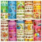 چسب واشی 100 عددی طرح دختر