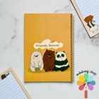 دفتر حاشیه دار رنگی 40 برگ