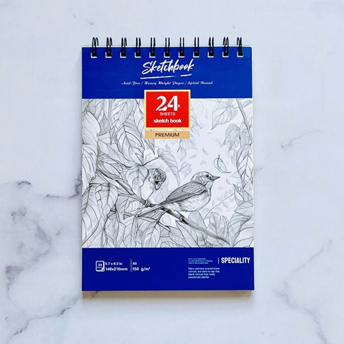 دفتر طراحی 24 برگ سایز A5