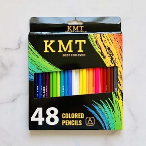 مداد رنگی 48 رنگ آسیب دیده KMT