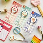 قیچی غلافدار طرح کیک و بستنی