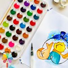 آبرنگ 36 رنگ غیرسمی