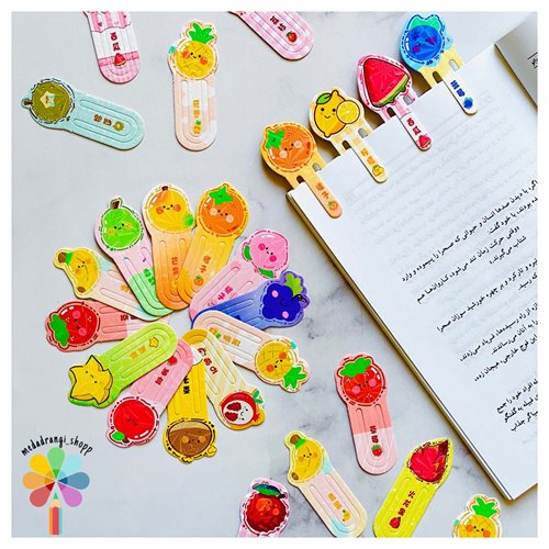 بوکمارک میوه ای (15 عددی)